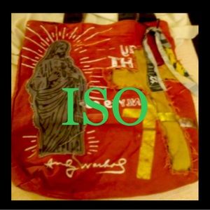 ISO Andy Warhol tote bag